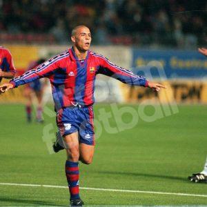 1996-97 Barcelona Home Shirt Kappa #9 RONALDO *New* LS Original - Image 4