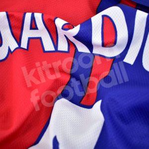 1997-98 Barcelona Home Shirt #4 GUARDIOLA Champions League Kappa - Image 5