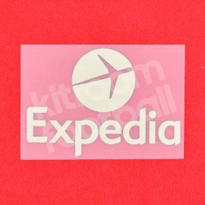 Original Player Issue Liverpool Expedia Sponsor Patch Home