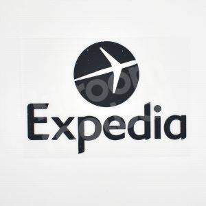 Original Player Issue Liverpool Expedia Sponsor Patch Black
