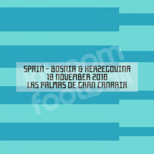 2018 Spain Match Detail MDT Patch Friendly vs Bosnia (GK Black)