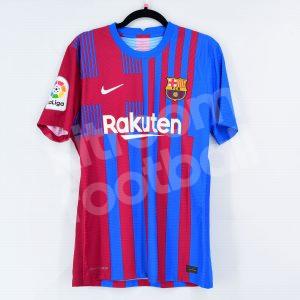 2021-22 Barcelona Home Player Issue Shirt #9 MEMPHIS Match Un Worn Liga - Image 3