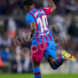 2021-21 Barcelona Home Match Shirt #10 ANSU FATI *New* M La Liga Dri-FIT ADV - Image 5