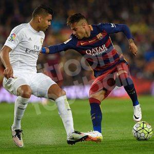 2015-16 Barcelona Player Issue Home Shirt #11 NEYMAR JR *New* S La Liga vs Real Madrid - Image 4