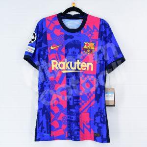 2021-22 Barcelona Third Match Shirt #16 PEDRI *New* M Champions League Dri-FIT ADV - Image 3