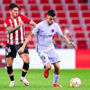 2021-22 Barcelona Away Match Shirt #16 PEDRI *New* M La Liga Dri-FIT ADV - Image 4