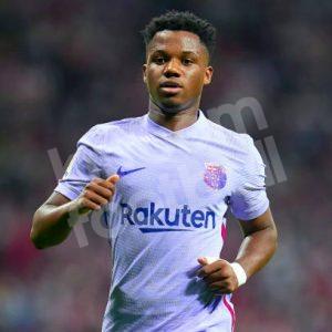 2021-22 Barcelona Away Match Shirt #10 ANSU FATI *New* M La Liga Dri-FIT ADV - Image 4