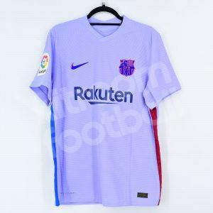 2021-22 Barcelona Away Match Shirt #19 KUN AGUERO *New* L La Liga Dri-FIT ADV - Image 3