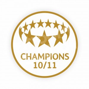 UEFA Womens Champions League 10/11 Patch Repro