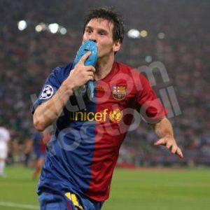 Barcelona Final Rome 2009 Shirt #10 MESSI Champions League (Replica) L - Image 3