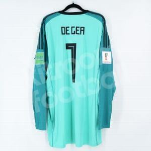 FIFA WORLD CUP 2018 Spain Goalkeeper Player Issue Shirt #1 DE GEA vs Russia *New* Size 10