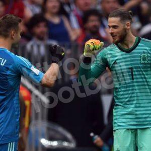 FIFA WORLD CUP 2018 Spain Goalkeeper Player Issue Shirt #1 DE GEA vs Russia *New* Size 10 - Image 5