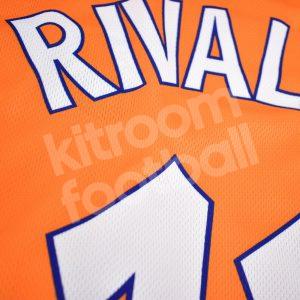 1997-98 Barcelona Away Shirt #11 RIVALDO Champions League Kappa - Image 5