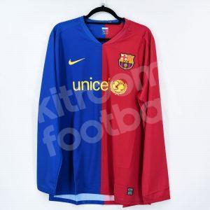 2008-09 Barcelona Player Issue Home L/S Shirt Nike *New* XL