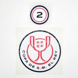 Original Player Issue 2021-22 Copa del Rey Patch 2 Titles Real Betis