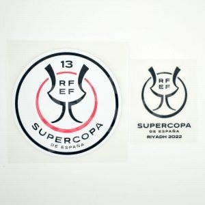 Original Player Issue 2021-22 Supercopa 2022 Patch Barcelona GK