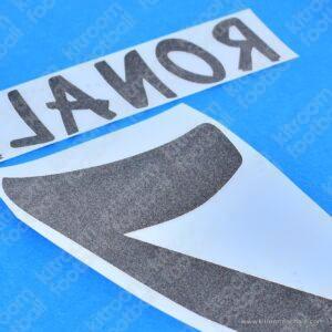 2013-14 Real Madrid Third Name Number Set #7 RONALDO Repro - Image 3