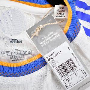 2021-22 Real Madrid Home Match Authentic Shirt #9 BENZEMA *BNWT* L La Liga - Image 4