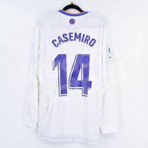 2021-22 Real Madrid Home Match Authentic Shirt #14 CASEMIRO *BNWT* M L/S La Liga - Image 1