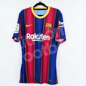 2020-21 Barcelona Home Shirt #10 MESSI Match Issued Un Worn La Liga - Image 3