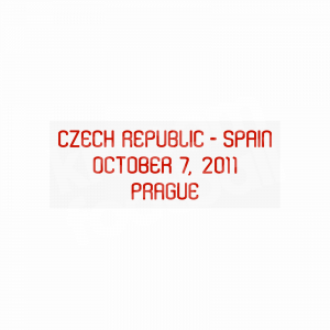 2011 Spain EURO Qualifiers Match Details MDT vs Czech Republic Red Repro