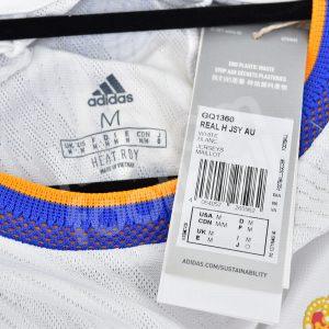 2021-22 Real Madrid Home Match Authentic Shirt #20 VINI JR. *BNWT* M La Liga - Image 3