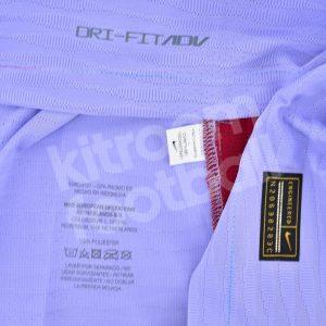 2021-22 Barcelona Away Shirt  #25 AUBAMEYANG Europa League Match Issued Un Worn - Image 4