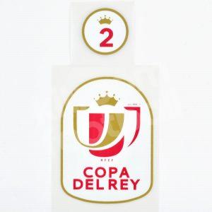 Original Player Issue 2020-21 Copa del Rey + 2 Patch Betis Depor Badge Set
