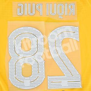 2019-22 Barcelona Third Name Number Set #28 RIQUI PUIG Cup Version Repro - Image 3