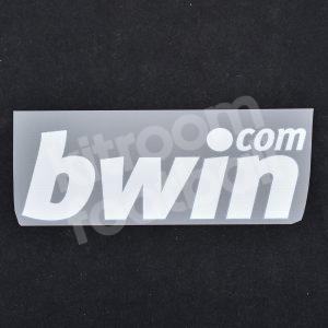 BWIN .com White Sponsor Patch Real Madrid La Liga with transparent border Repro