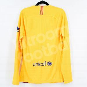 2019-20 Barcelona Away Player Issue Shirt *BNWT* L Domestic Version - Image 3