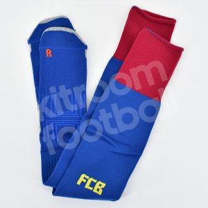 2010-11 Barcelona Home Socks Nike Calcetas Medias EU 38,5-40,5 - UK 5-6,5 - US 6-7,5 - Image 1