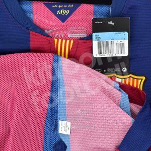 2014-15 Barcelona Player Issue Home Shirt *New* M Long Sleeves - Image 4