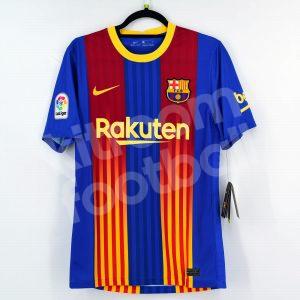 2020-21 Barcelona El Clasico Shirt #10 MESSI La Liga *New* S - Image 3
