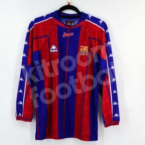 1997-98 Barcelona Home Shirt #4 XAVI Match Worn Copa Catalunya - Image 3