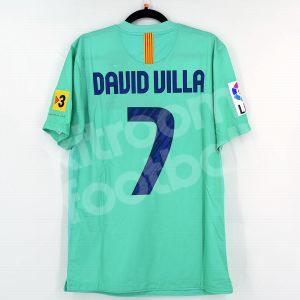 2010-11 Barcelona Away Shirt #7 DAVID VILLA BNWT M - Image 1