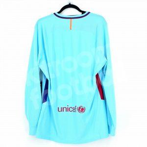 2017-18 Barcelona Player Issue Away L/S Shirt CL Nike *BNWT* XL - Image 3