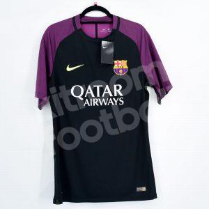 2016-17 Barcelona Player Issue Goalkeeper Black Shirt *New* UCL L