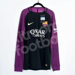 2016-17 Barcelona Player Issue Goalkeeper Black Shirt *New* BEKO M LS