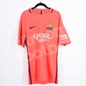 2016-17 Barcelona Player Issue Goalkeeper Orange Shirt *New* Beko L