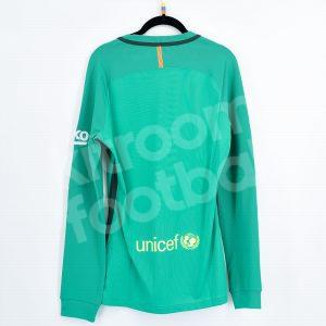 2016-17 Barcelona Player Issue Goalkeeper Green Shirt *New* Beko M LS - Image 3