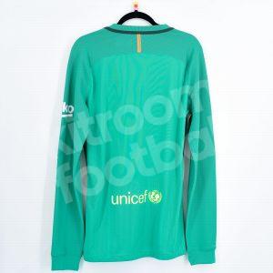 2016-17 Barcelona Player Issue Goalkeeper Green Shirt *New* Beko L LS - Image 3