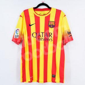 2014-15 Barcelona Fourth Shirt #10 MESSI Senyera BNWT L - Image 3