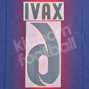2012-14 Barcelona Home Name Number Set #6 XAVI Repro v1 - Image 3