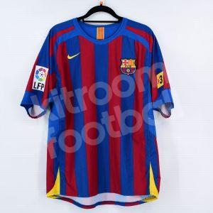 2005-06 Barcelona Home Shirt #30 MESSI (Good) L - Image 3