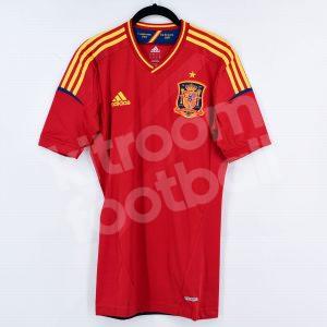 EURO 2012 Spain Home Shirt Player Issue Techfit BNWT Size 6