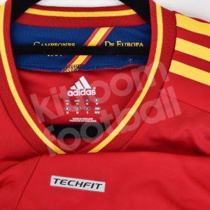 EURO 2012 Spain Home Shirt Player Issue Techfit (Excellent) M - Image 4