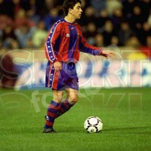 1997-98 Barcelona Home Shirt #4 XAVI Match Worn Copa Catalunya - Image 4