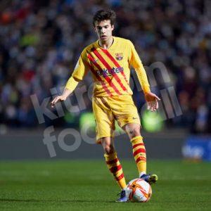 2021-22 Barcelona Senyera Shirt #6 RIQUI PUIG *New* S Copa del Rey vs Linares - Image 5