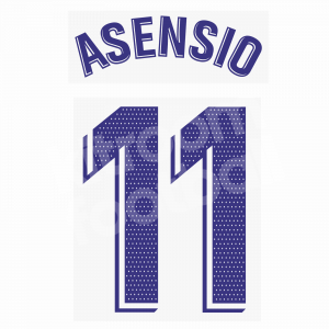 2021-22 Real Madrid Name Set La Liga - #11 ASENSIO (Home)